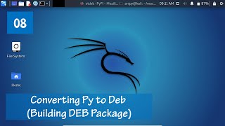 Converting Python Script to Debian Package - Building DEB Package