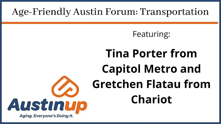 Age-Friendly Austin Forum: Transportation