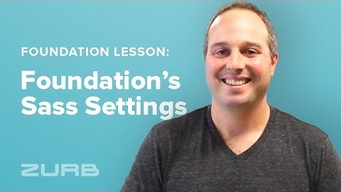Supe Up Your Style with Foundation’s Sass Settings