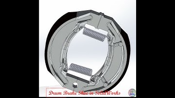 Brake Shoe Design in SolidWorks | 30-Second Trailer | Learn 3D Modeling | Shorts #shorts