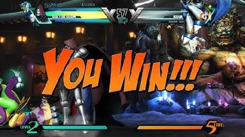 ULTIMATE MARVEL VS. CAPCOM 3 Zero Doom Vergil Arcade