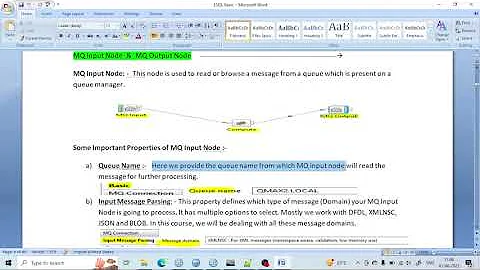 MQ Input Node  in iib/ACE | IBM Integration Bus #ibm #iib #middleware #ace #learnandpassofficial
