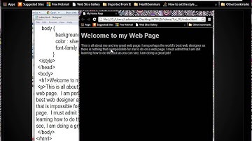 HTML5 QuickStart - Tutorial-03 HTML5 Text Display