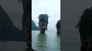 James Bond Island, Thailand?? shorts youtubeshorts travel vlog love  phuket krabi islandtrip