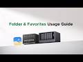 UGREEN NASync Tutorial Series - Folder &amp; Favorites Usage Guide