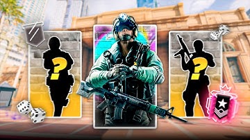 Jackal On Bank Goes Hard : Road To Champ Rank With Random Operators - Rainbow Six Siege