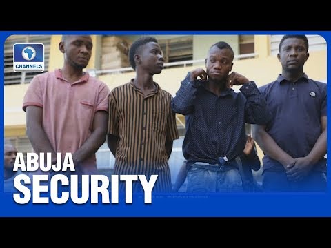 Police Parade Suspects Including 4 In Failed Bank Robbery