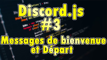 DISCORD.JS #3 | Welcome/Leave Events