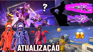 VEJA! TOP CRIMINAL NEON, SKIN DO TOKEN DE RANK + 12 NOVIDADES DA ATUALIZAÇÃO DO FREE FIRE