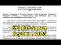 SSC MTS Answer Key Out 😱Check it now