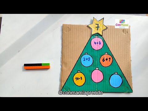 Pin en Matemáticas manipulativas y Navidad