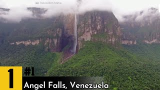 Top 5 : Tallest Waterfalls #top5 #top #waterfalls #nature #world