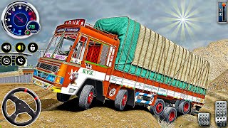 Offroad Indian Truck Simulator 3D - Uphill Cargo Truck Driving Game | Android Gameplay screenshot 4