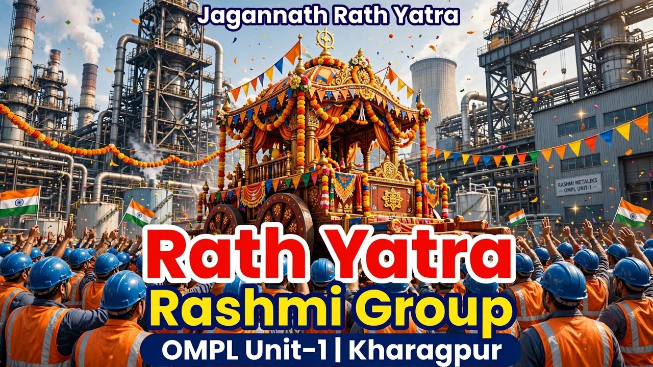 Jagannath Rath Rath Yatra || Rashmi Metaliks || OMPL Unit-1 || Rashmi ...
