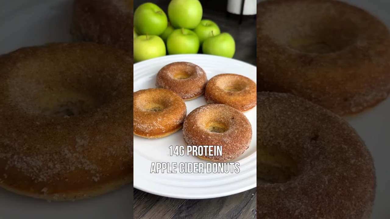14g Protein Apple Cider Donuts with Legion Whey+ & Casein 🍏