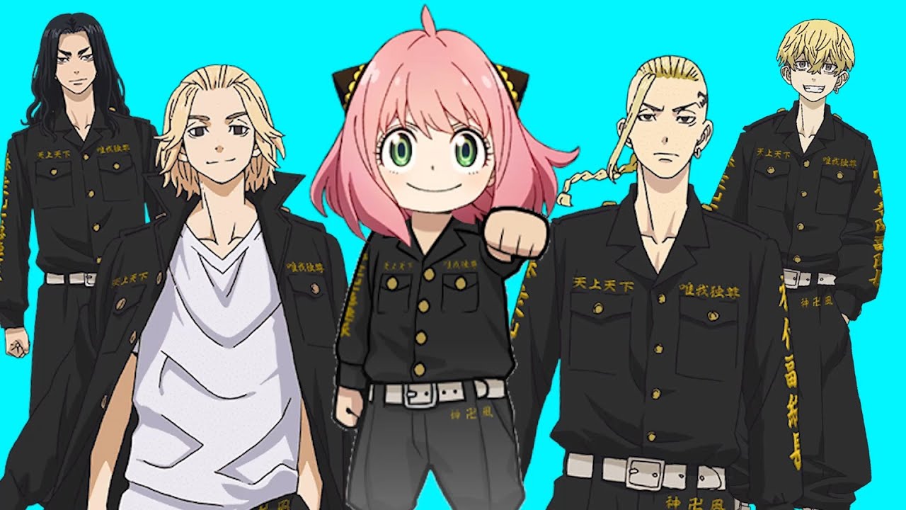 スパイファミリー】 アーニャが東京卍會の総長に？！ アーニャ卍