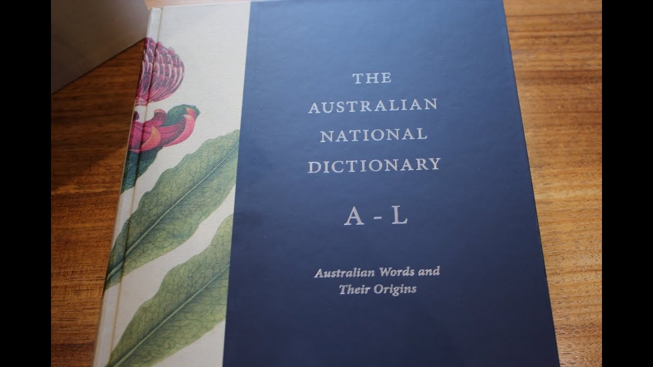 The Australian National Dictionary YouTube