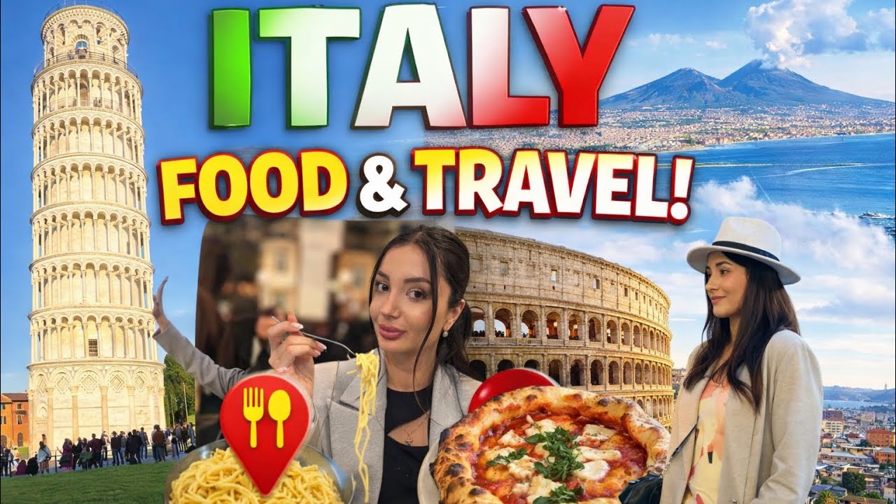 В Италии нас пытались развести 😳 Еда, Рим, Пиза, Неаполь и приехал брат Joka