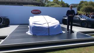 Bugatti Centodieci Reveal at The Quail 2019