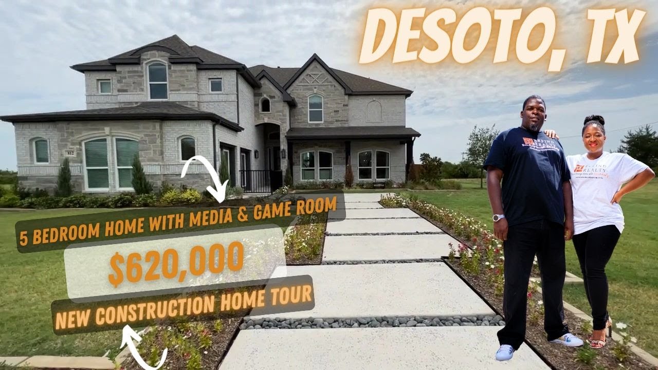 New Construction Home in DeSoto, TX in Hidden Lakes Estates Brentwood