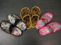 How to make home slippers with waste cloth II homemade slippers for winter II DIY Warm Slippers