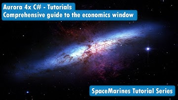 Aurora 4x C#  - Tutorial -  Comprehensive guide to the Economics Window