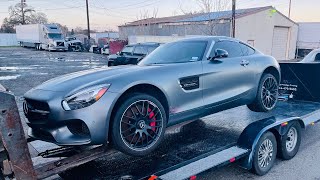 Bought FLOODED Mercedes AMG GT.S [PART 1] (VIDEO #95)