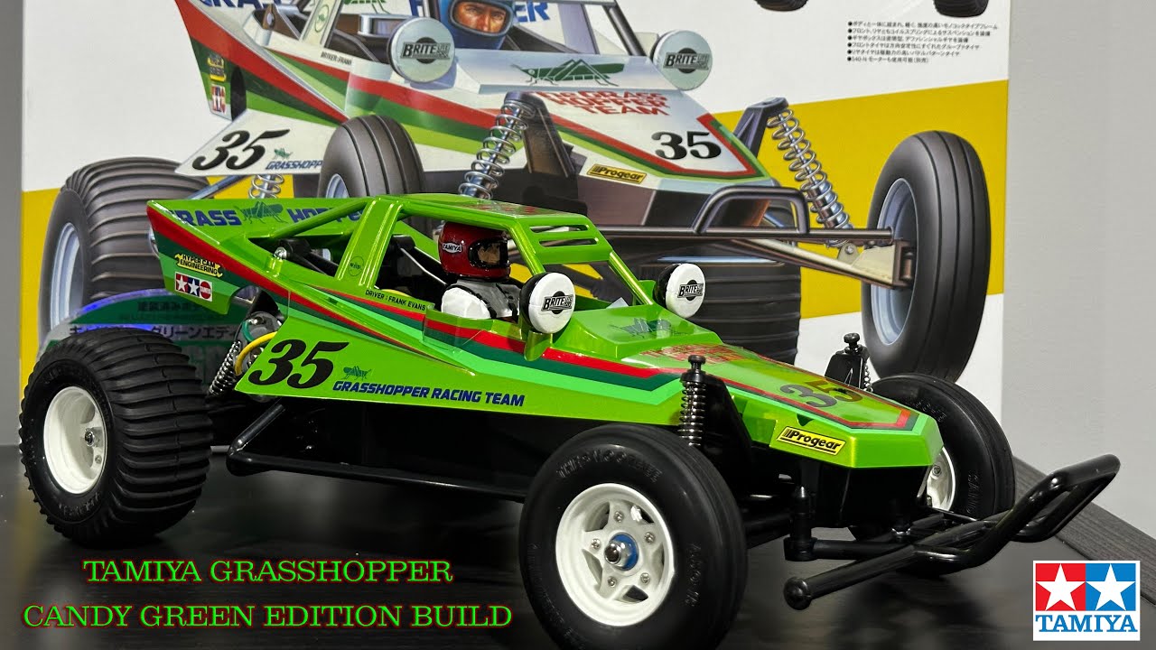 Tamiya Grasshopper Candy Green Build - YouTube