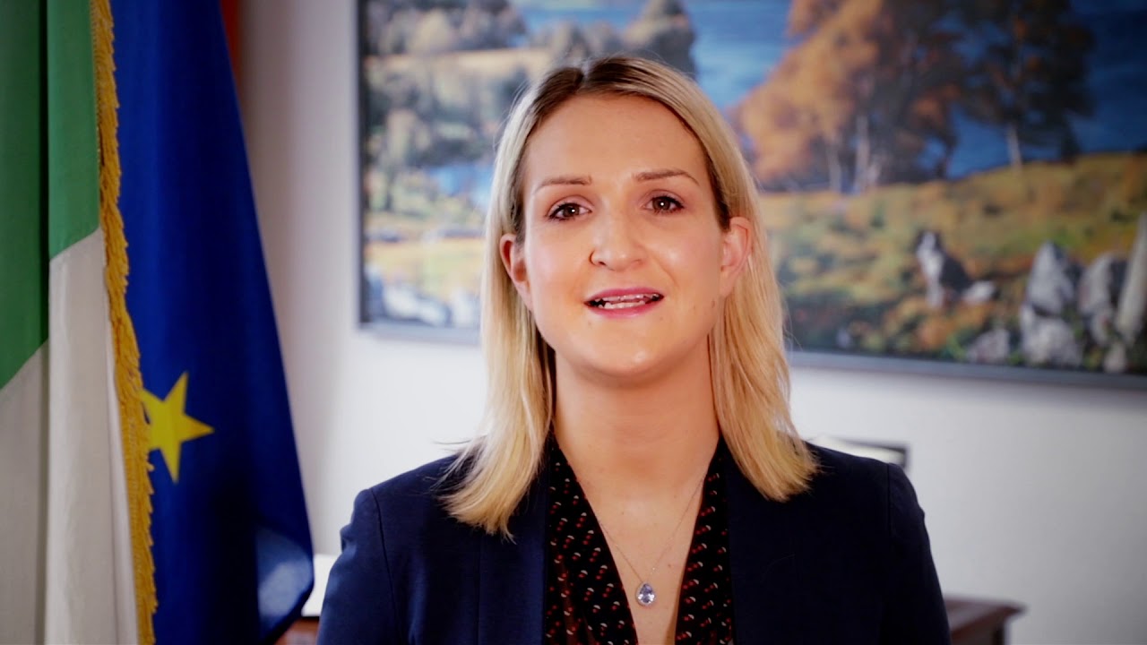 "Congratulations on your 5-Year Achievement Award!" - Minister Helen McEntee TD