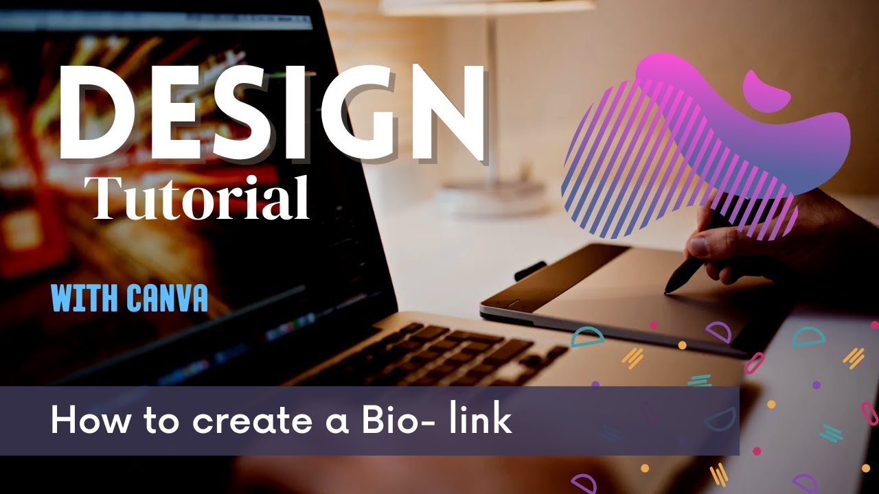 Canva tutorial | Bio link website creation