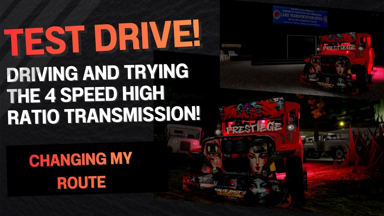 Testing a 4-Speed High Ratio Tranny on Public Server | New Route for My Morales