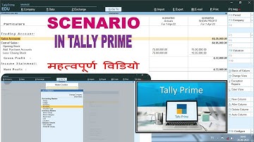 Scenario in tally prime in hindi | scenario in tally | scenario in tally prime | #tallyprime