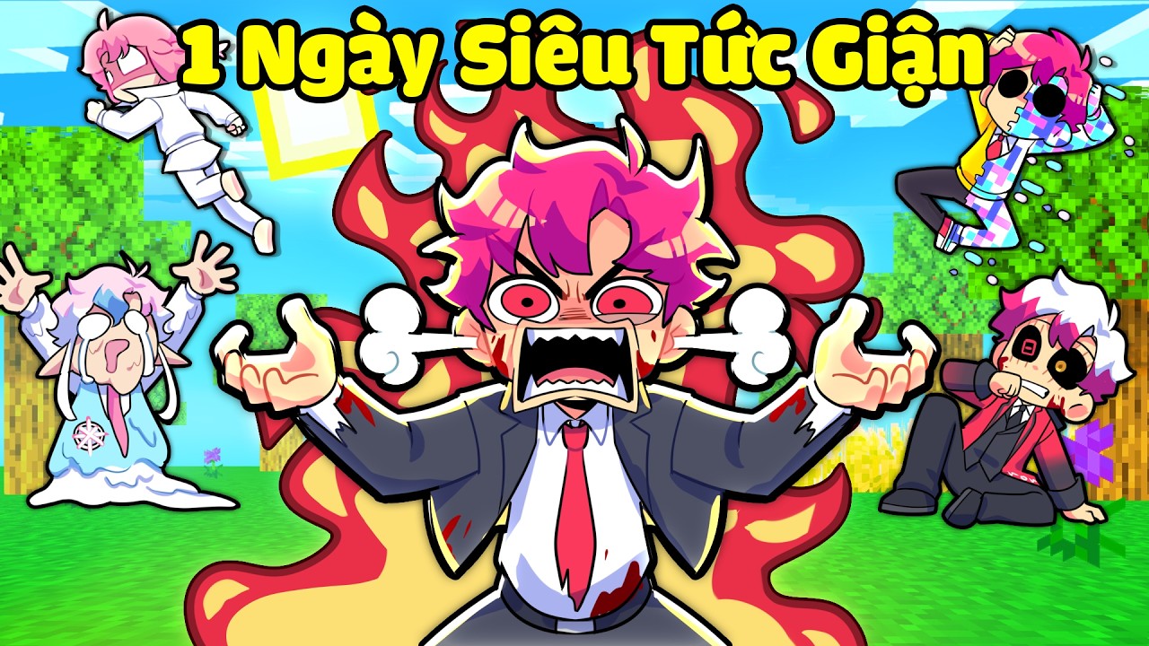 1 Ngày SIÊU TỨC GIẬN CỦA H1H4 Tại Làng Hiha Aut !? 😱😡