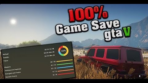 HOW TO INSTALL 100% SAVE GAME IN GTA V