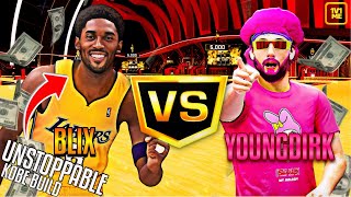 I Used The Best KOBE BRYANT BUILD vs YOUNG DIRK... IN A BO5 $2500 POT REMATCH!!!