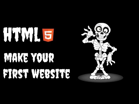 #3  HTML course  |  Make your first website