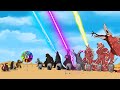 Returning From The Dead - Rotation Luck FUNNY CARTOON | Godzilla &amp; KONG ANIMATION MOVIES