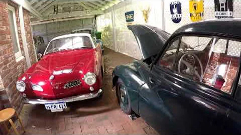 DKW F89P Meisterklasse project and garage walkthrough