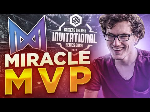 Miracle- MVP of Team Nigma GAMERS GALAXY: Dota 2 Invitational Dubai Group Stage