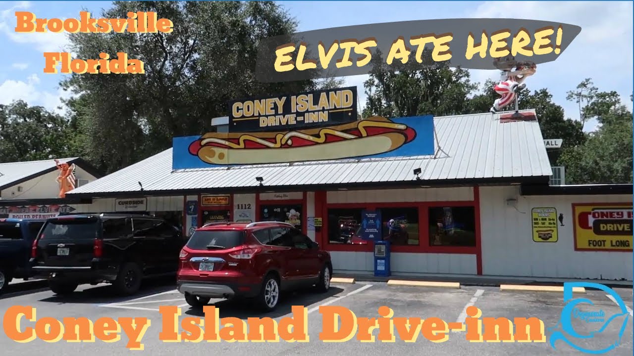 Coney Island Drive Inn, ELVIS ATE HERE! Florida roadside attractions