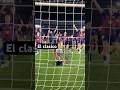 EL CLÁSICO QUE PARALIZÓ EL MUNDO #realmadrid #fcbarcelona #foot #clásico #football #futbol #messi