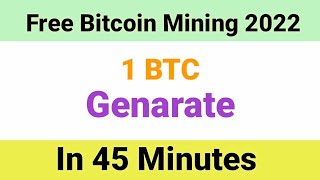 Free Bitcoin Generate 2022 | In 45 Minutes | Without Investment | 💯 legit screenshot 4
