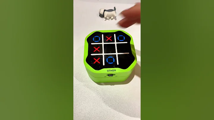 Play with my kitten #tictactoe #giiker #funnycat #smartgame #cute