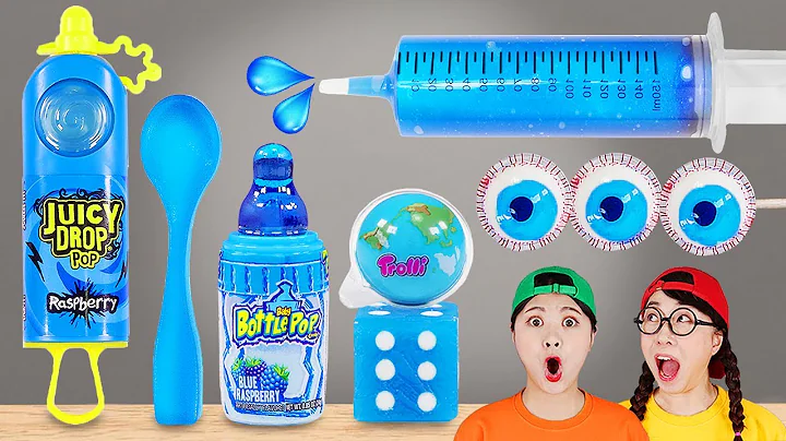 Mukbang Blue Food Edible Spoon    DONA