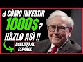 🧐 📈 WARREN BUFFETT explica CÓMO INVERTIR con POCO DINERO en BOLSA ✅💰| ENTREVISTA en ESPAÑOL🇪🇸