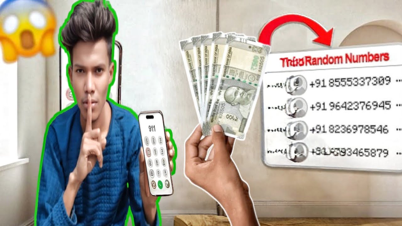 Claaing Random Prank Calling Random Number people and asked for $100 rupees - YouTube