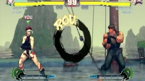 SF4 Cammy vs Flowchart Ryus