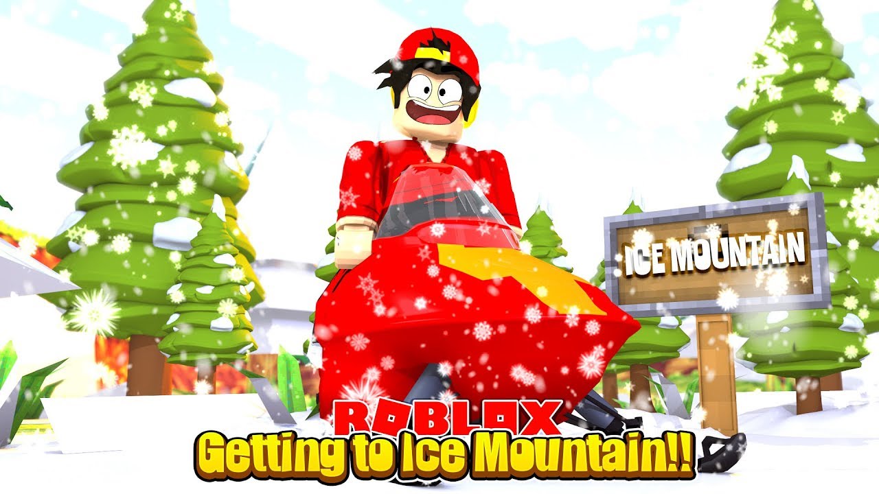 Roblox Getting To Ice Mountain Youtube - roblox getting to ice mountain youtube