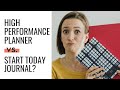 High Performance Planner vs Start Today Journal?! | Comparing Goal Setting Planners