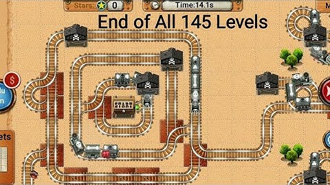 Rail Maze 2: - Pro Level Gameplay - Train Puzzler | Level 142 To 145 | Walkthrough #15